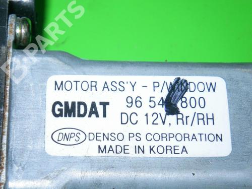 Right rear window motor CHEVROLET AVEO / KALOS Hatchback (T200) 1.4 16V | BP6605644E22 