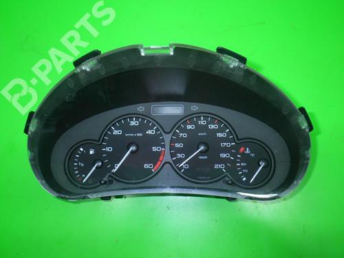 Used Instrument cluster PEUGEOT 206 Hatchback (2A/C) 1.4 HDi eco 70 (68 hp) 6359501