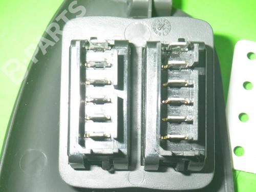 Left front window switch RENAULT SCÉNIC I MPV (JA0/1_, FA0_) 1.8 16V (JA12, JA1R, JA1M, JA1A) | BP6374561I27 