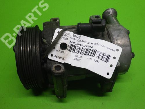 Used AC compressor FORD FUSION (JU_) 1.4 TDCi (68 hp) 6397036