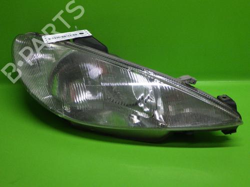 Højre forlygte PEUGEOT 206 Hatchback (2A/C) 1.4 i (75 hp) 14733321