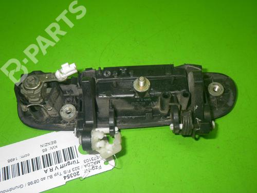 Front right exterior door handle MAZDA 323 F VI Hatchback (BJ) 1.5 16V (BJ5W) | BP6374324C129 