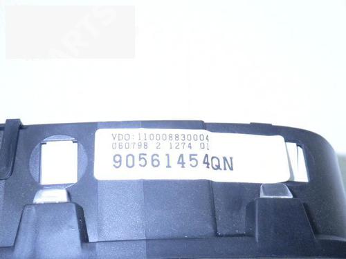 Instrument cluster OPEL ASTRA G Hatchback (T98) 1.6 (F08, F48) | BP6353549C47 