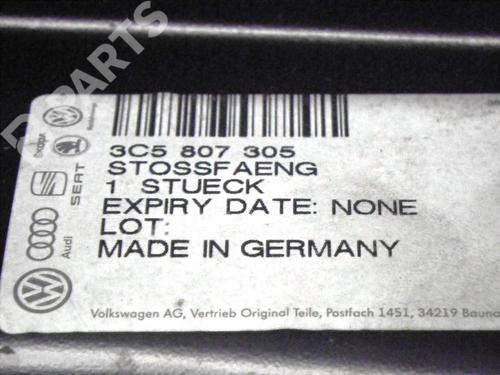 Rear bumper reinforcement VW PASSAT B6 (3C2) 2.0 TDI | BP6640274C73 
