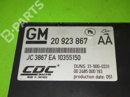 Control unit OPEL INSIGNIA A Sports Tourer (G09) 2.0 CDTI (35) | BP6387160M11 