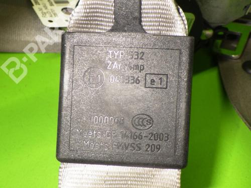 Front right seatbelt AUDI A6 Allroad C6 (4FH) 2.7 TDI quattro | BP6671129I25 