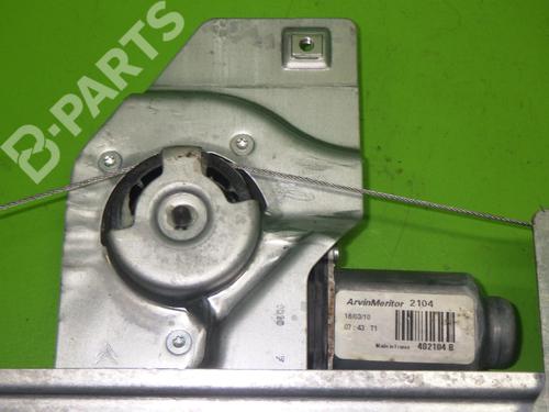 Front right window mechanism CITROËN BERLINGO MULTISPACE (B9) 1.6 HDi 75 / BlueHDi 75 | BP6650851C23 