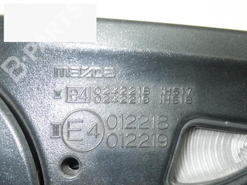 Right mirror MAZDA RX-8 (SE, FE) 1.3 (FE103, SE3P) | BP6642655C27 