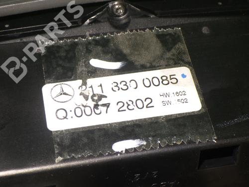 Climate control MERCEDES-BENZ E-CLASS (W211) E 220 CDI (211.006) | BP9315997I5 