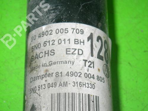 Left rear shock absorber VW TIGUAN (5N_) 1.4 TSI | BP6642775M18 