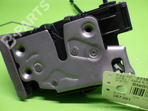 Used Rear left lock OPEL ASTRA K Sports Tourer (B16) 1.4 Turbo (35) (150 hp) 11731282