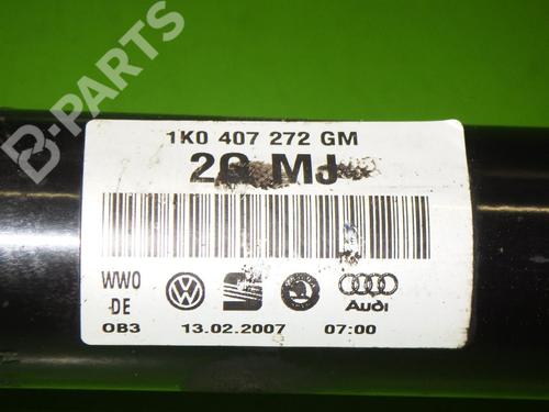 Right front driveshaft SEAT LEON (1P1) 1.9 TDI | BP6658641M39 