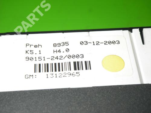 Climate control OPEL ASTRA H (A04) 1.6 (L48) | BP6403741I5 