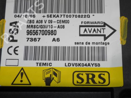 ECU airbags PEUGEOT 1007 (KM_) 1.6 16V | BP22863759M53