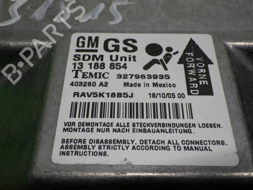 Kollisjonspute styreenhet OPEL ASTRA H GTC (A04) 2.0 Turbo (L08) | BP16893922M53 