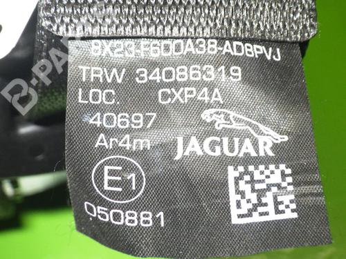 Rear center seatbelt JAGUAR XF I (X250) 2.2 D | BP6652628I27 