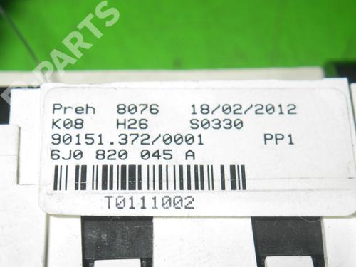 Climate control SEAT IBIZA IV (6J5, 6P1) 1.2 TSI | BP6366174I5 