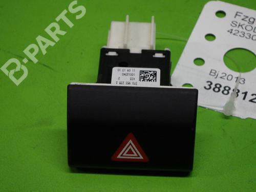 Used Warning switch SKODA SUPERB II Estate (3T5) 2.0 TDI (140 hp) 12066576