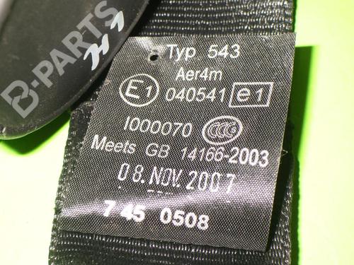 Rear left seatbelt AUDI A6 C6 (4F2) 2.7 TDI | BP6649403I29 