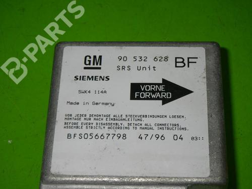 ECU airbags OPEL CORSA B (S93) 1.4 i (F08, F68, M68) | BP6338849M53 