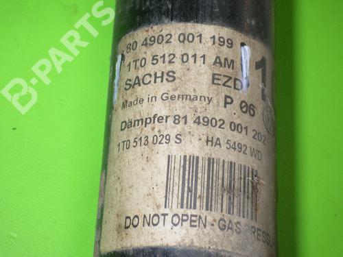 Left rear shock absorber VW TOURAN (1T1, 1T2) 1.9 TDI | BP7904948M18 