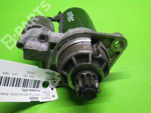 Starter SEAT TOLEDO III (5P2) 2.0 TDI 16V | BP6393848M8 