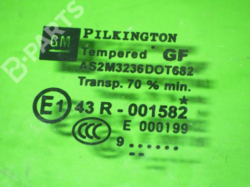 Rear right door window OPEL ASTRA H (A04) 1.6 (L48) | BP6651682C21 