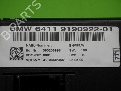 Climate control BMW 1 (E81) 116 i | BP12602318I5 