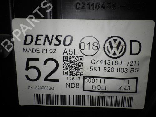 Air vent VW GOLF VI (5K1) 1.2 TSI | BP14744570I21 