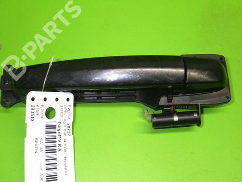 Used Front right exterior door handle OPEL AGILA (B) (H08) 1.0 (F68) (65 hp) 6379697