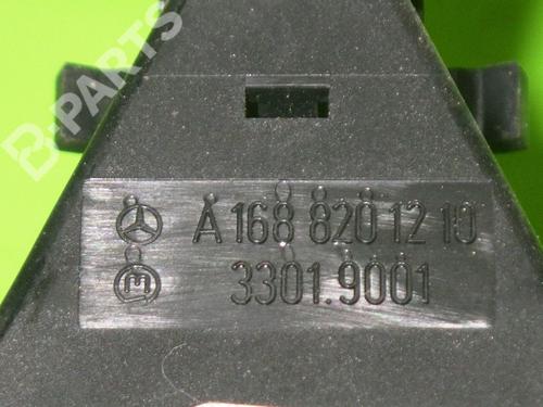 Warning switch MERCEDES-BENZ A-CLASS (W168) A 160 (168.033, 168.133) | BP6396718I22 
