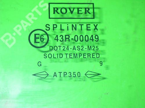 Rear left door window ROVER 75 (RJ) 1.8 | BP6643545C20 