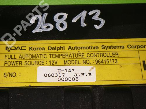 Climate control CHEVROLET REZZO MPV (U100) 2.0 | BP6378263I5 