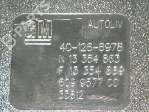 Rear center seatbelt OPEL CASCADA (W13) 2.0 CDTI (67) | BP6674341I27 