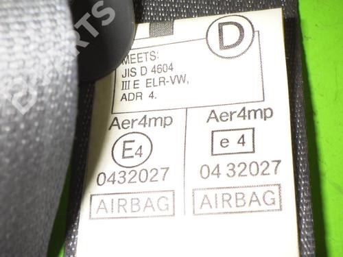 Front right seatbelt TOYOTA LAND CRUISER PRADO (_J12_) 3.0 D-4D (KDJ120, KDJ125) | BP6661853I25 