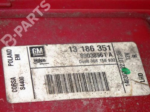 Right taillight OPEL CORSA D (S07) 1.3 CDTI (L08, L68) | BP6676305C35 