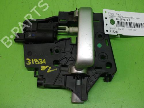 Used Front left interior door handle PEUGEOT 1007 (KM_) 1.6 16V (109 hp) 22242451