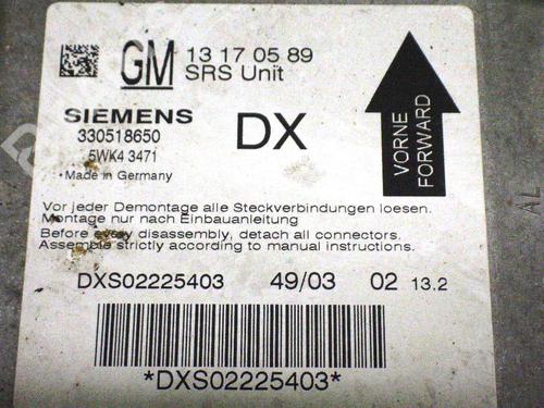Kollisjonspute styreenhet OPEL SIGNUM Hatchback (Z03) 2.2 direct (F48) | BP6378220M53 
