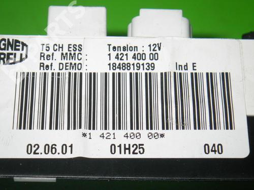 Climate control PEUGEOT 307 (3A/C) 1.6 16V | BP6360715I5 