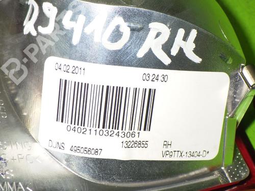 Right taillight OPEL INSIGNIA A Sports Tourer (G09) 2.0 CDTI (35) | BP6674330C35 
