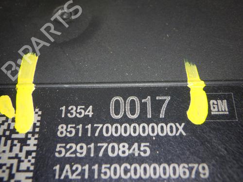 Electronic module OPEL ASTRA K (B16) 1.2 Turbo (68) | BP28050552M83 