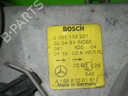 Right headlight MERCEDES-BENZ A-CLASS (W168) A 160 CDI (168.007) | BP14716162C29 