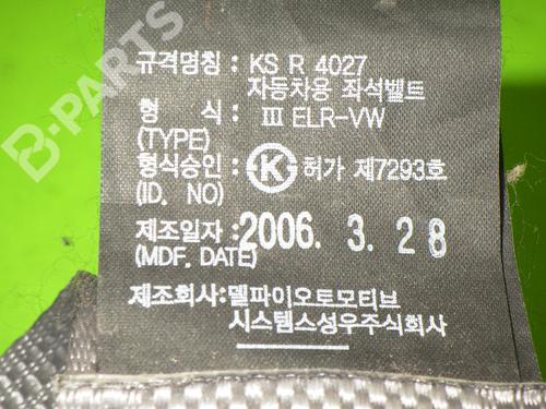 Rear left seatbelt HYUNDAI ATOS (MX) 1.1 | BP6606017I29