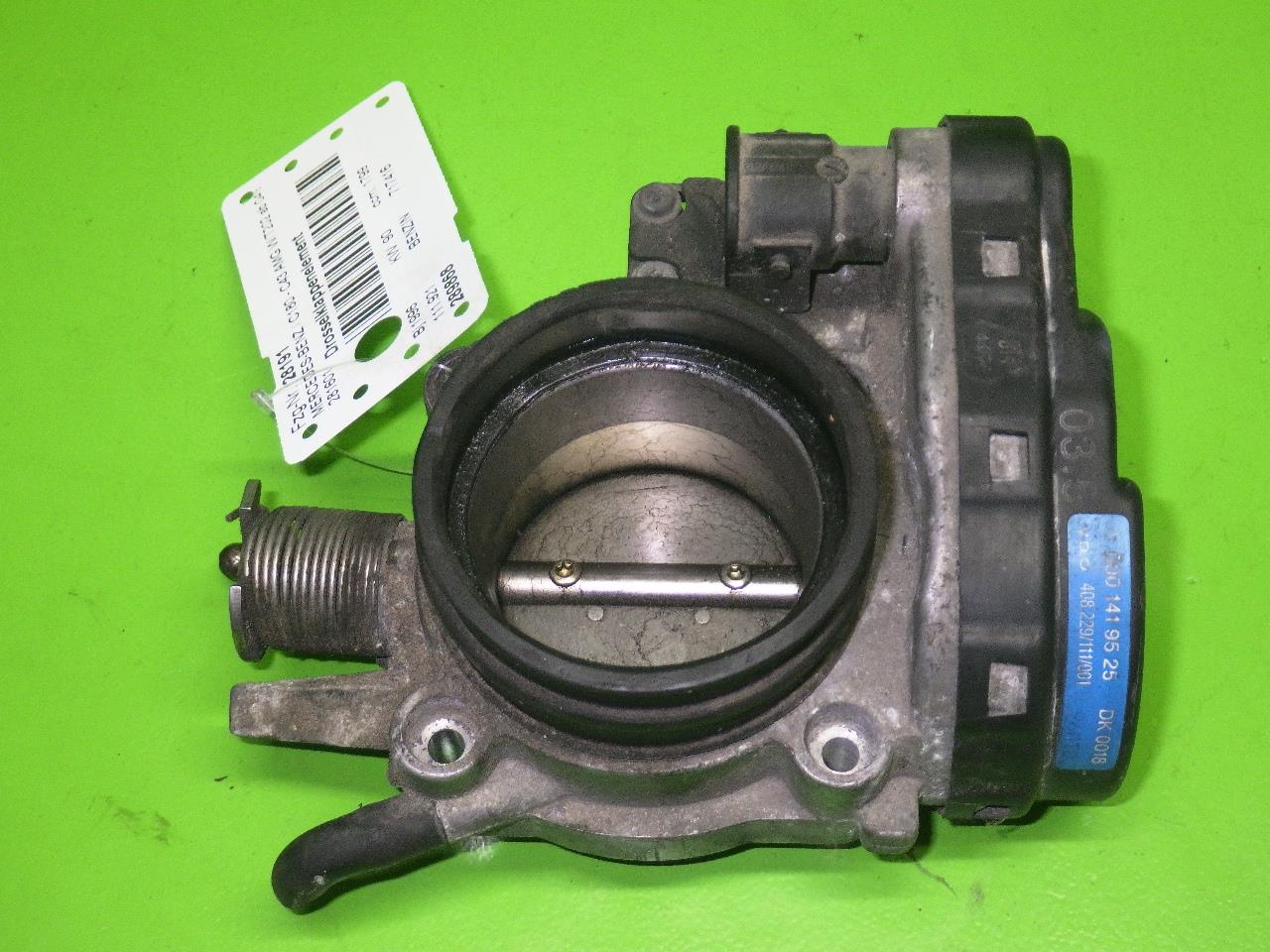 Throttle body MERCEDESBENZ CCLASS (W202) C 180 (202.018) 6378686 B