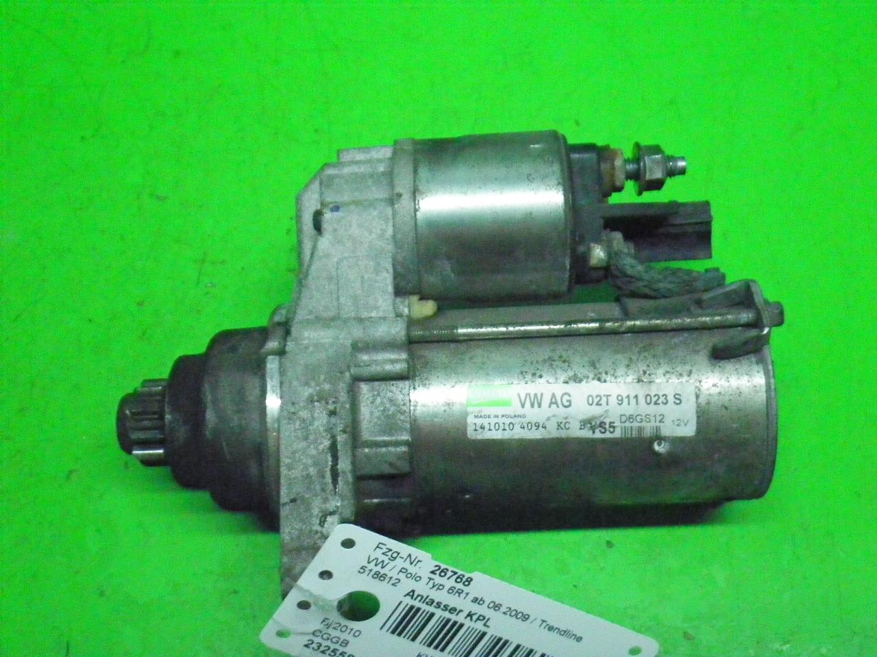 Anlasser Starter VW POLO 1.4 TDI NEU 9N_ Anlasser Starter VW POLO 1.4 TDI NEU 9N_