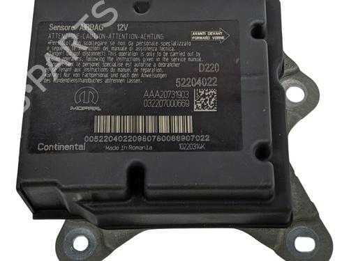 Airbag styreenhed FIAT 500e (332_) Elektro 3+1 (FA1) (118 hp) 29690316