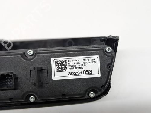 Commande Chauffage VAUXHALL CORSA Mk IV (E) (X15) 1.2 | BP29689547I5