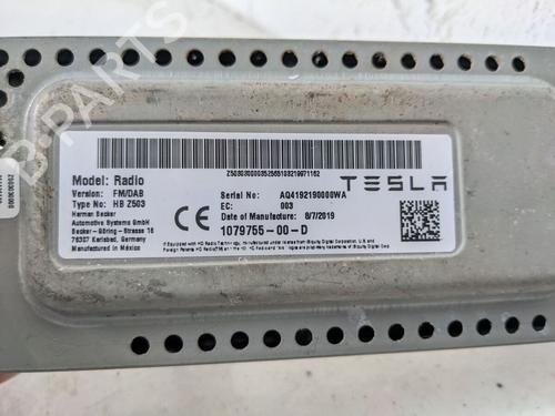 Bilradio TESLA MODEL 3 (5YJ3) EV | BP29689046E6 