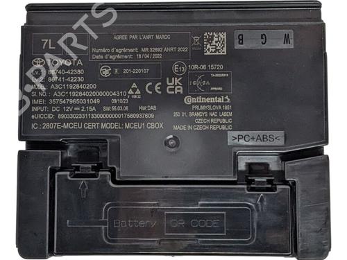 Used Electronic module TOYOTA bZ4X (_EAM1_) EV (YEAM15) (218 hp) 29692492