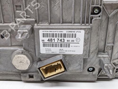 Instrument cluster PEUGEOT 208 II (UB_, UP_, UW_, UJ_) e-208 | BP29689632C47 